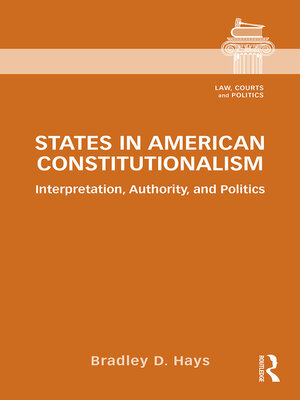 cover image of States in American Constitutionalism